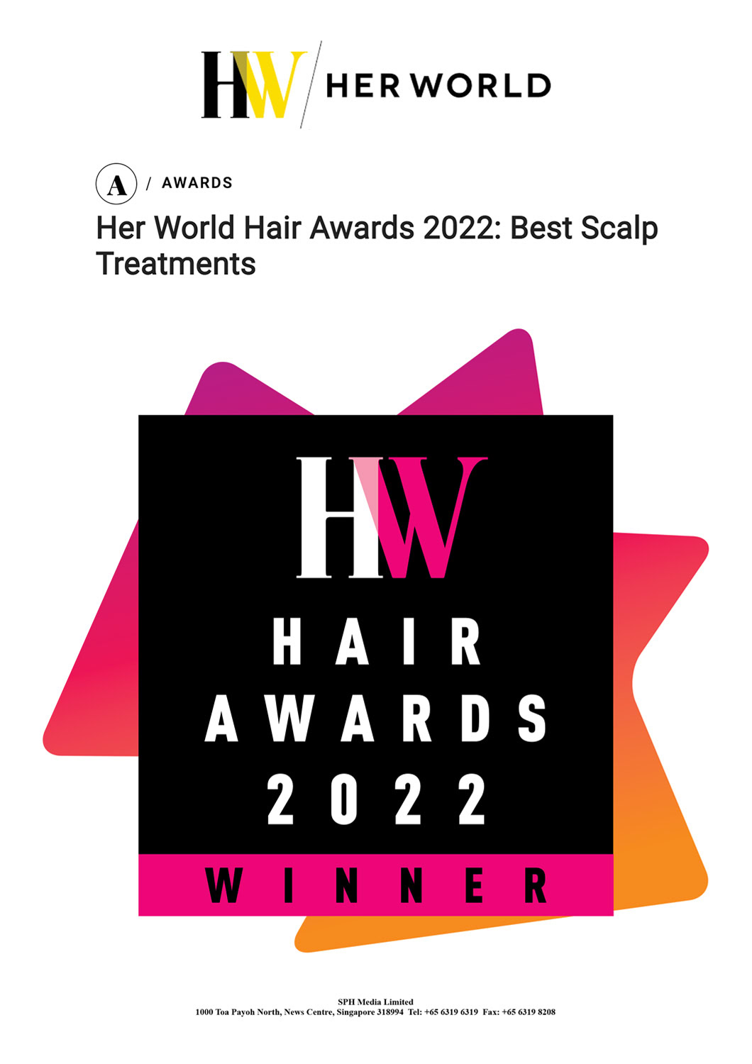 Award 2022 - Her World