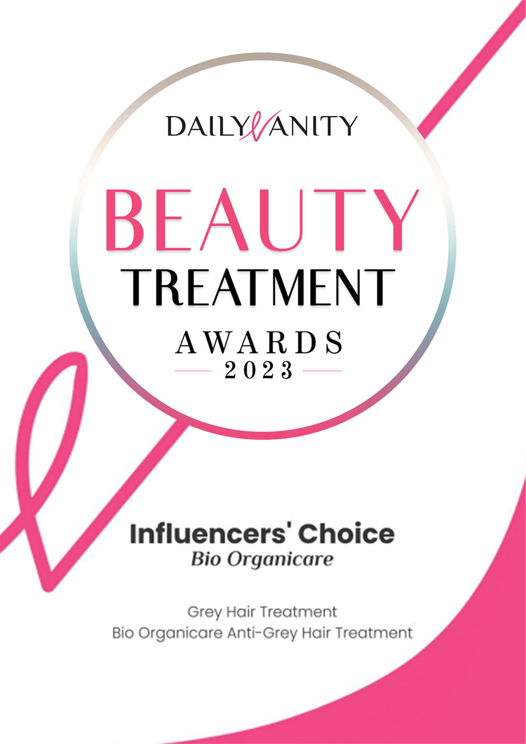 Award 2023 - Anti-Grey Hair Treatment