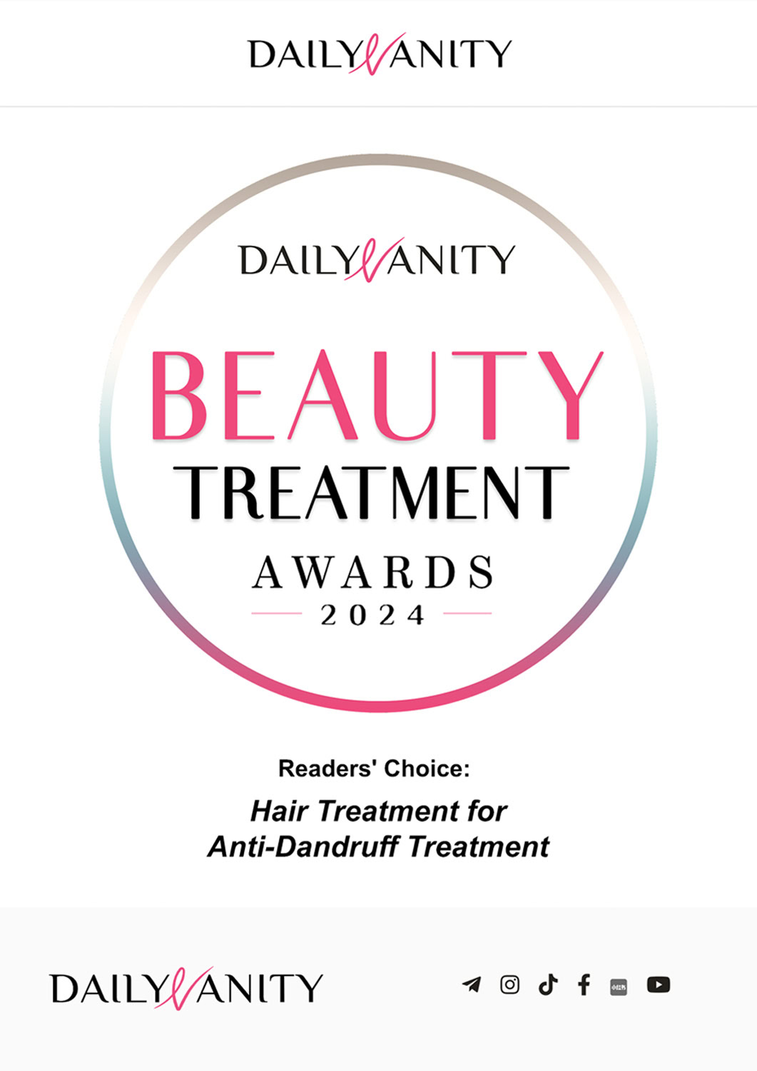 Award 2024 - Anti-Dandruff Treatment