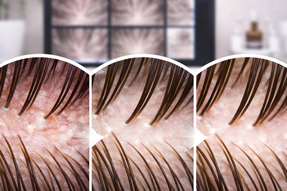 Scalp Activation Regeneration Page - Care adjusted based on scalp response over time